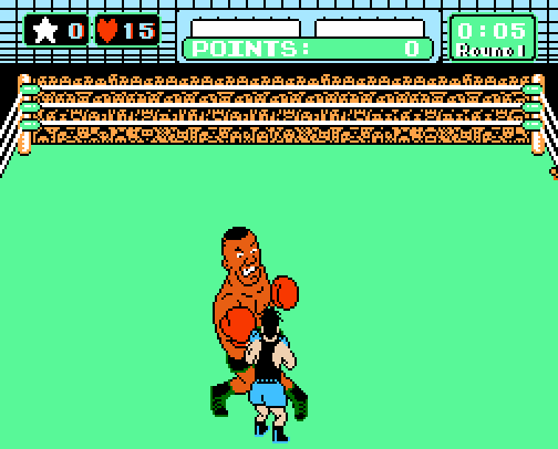 Der berühhmte Boxer Mike Tyson ist der letzte Gegner in "Mike Tyson's Punch Out!!!" auf dem NES